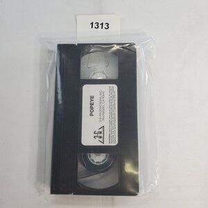 Popeye VHS Video Tape - 3-G Production - No CASE!